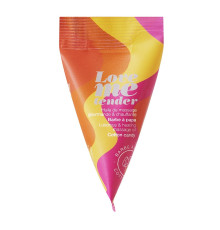 Съедобное согревающее массажное масло Love Me Tender Cotton Candy с ароматом сладкой ваты - 10 мл.