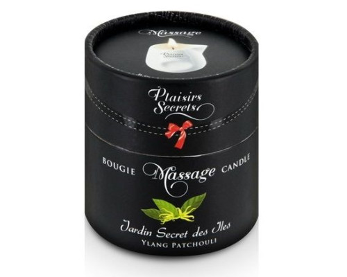 Массажная свеча с ароматом иланг-иланга и пачули Jardin Secret Des Iles Ylang/pat - 80 мл.