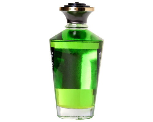 Массажное интимное масло с ароматом зелёного чая - 100 мл.