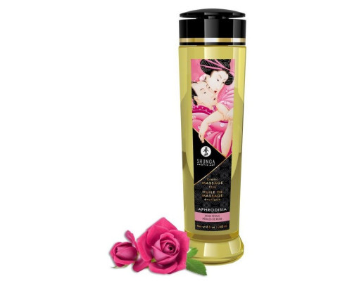 Массажное масло с ароматом розы Aphrodisia - 240 мл.
