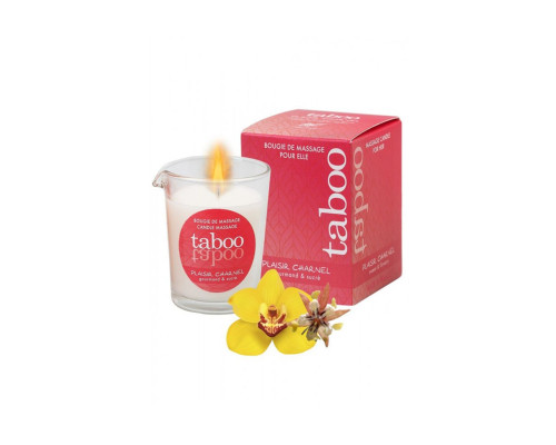 Массажное аромамасло с афродизиаками для женщин RUF Taboo Plaisir charnel - 60 гр.