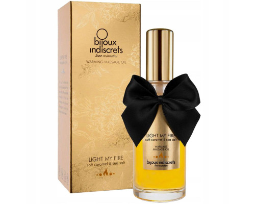 Массажное масло Light My Fire с ароматом карамели - 100 мл.