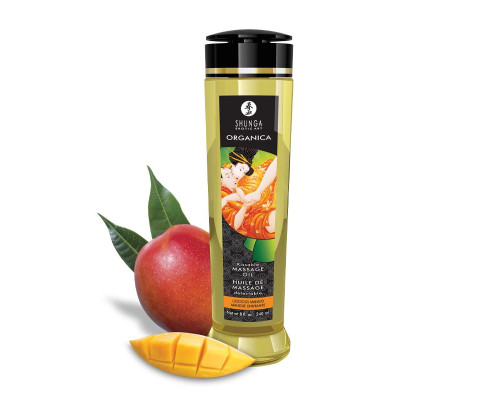 Массажное масло для тела Luscious Mango с ароматом манго - 240 мл.