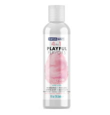 Массажный гель 4-в-1 Cotton Candy с ароматом сладкой ваты - 29,5 мл.