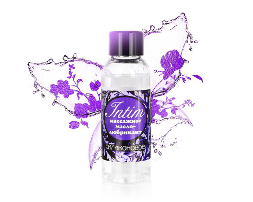 Массажное масло-лубрикант Intim Silicon - 50 мл.
