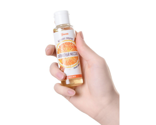 Масло для массажа «Ароматный массаж» с ароматом апельсина и корицы - 50 мл.