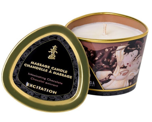 Массажная свеча Intoxicatin Chocolate с ароматом шоколада - 170 мл.