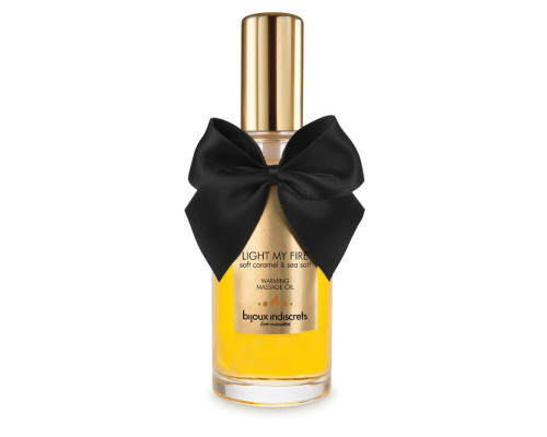 Массажное масло Light My Fire с ароматом карамели - 100 мл.