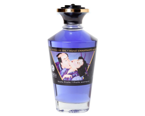 Массажное интимное масло с ароматом экзотических фруктов - 100 мл.