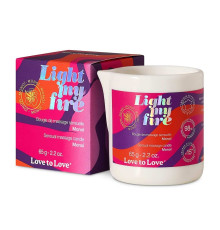 Массажная свеча Light My Fire Monoi с ароматом моной - 65 гр.