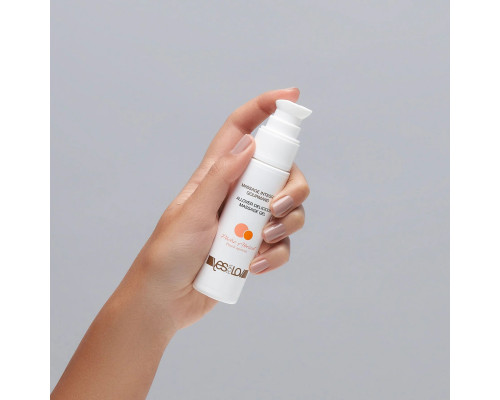 Универсальный массажный гель-смазка Allover Delicious Massage Gel с ароматом персика и абрикоса - 50 мл.