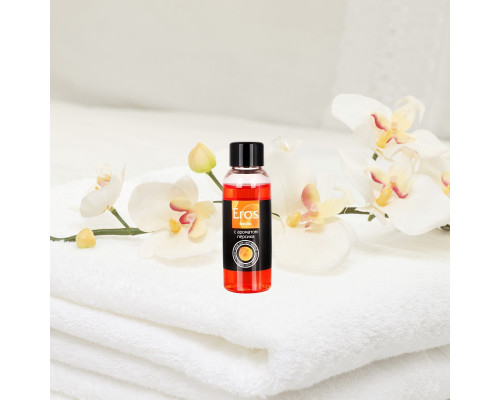Массажное масло Eros exotic с ароматом персика - 50 мл.