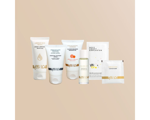 Набор YESforLOV La Trousse Enchantée в бежевой косметичке