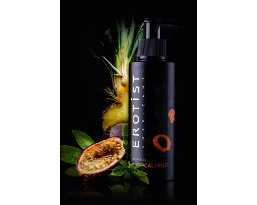 Массажное масло Erotist TROPICAL FRUIT с ароматом тропических фруктов - 150 мл.