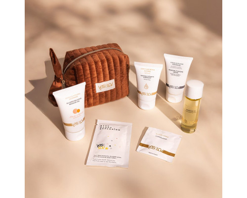 Набор YESforLOV La Trousse Enchantée в коричневой косметичке