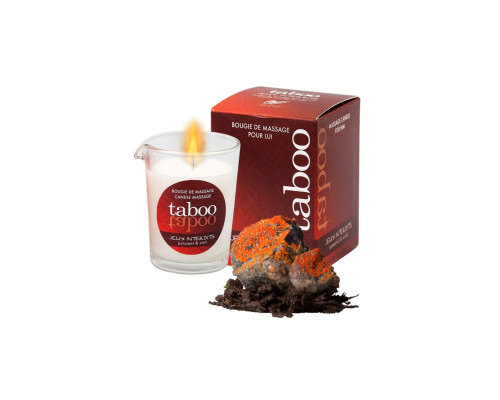 Массажное аромамасло с афродизиаками для мужчин RUF Taboo Jeux interdits - 60 гр.