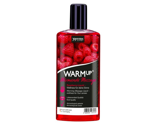 Массажное масло с ароматом малины WARMup Raspberry - 150 мл.