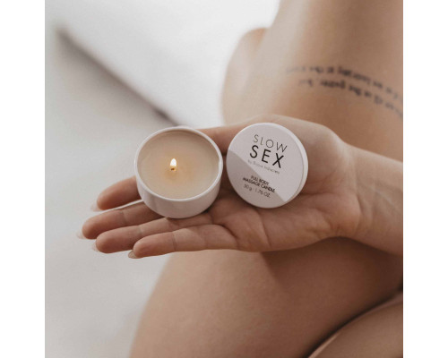 Массажная свеча для всего тела Slow Sex - 50 гр.