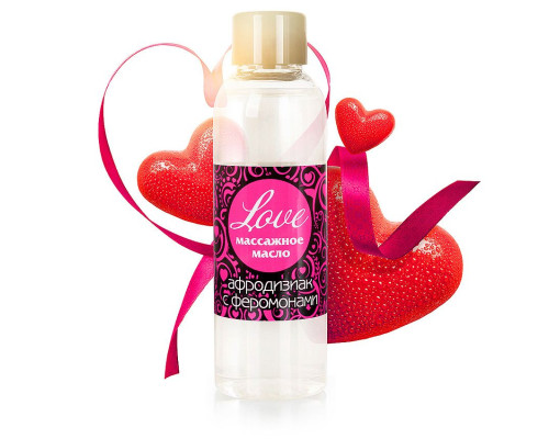 Массажное масло с феромонами Love - 75 мл.