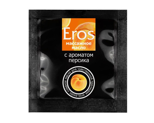 Саше массажного масла Eros exotic с ароматом персика - 4 гр.