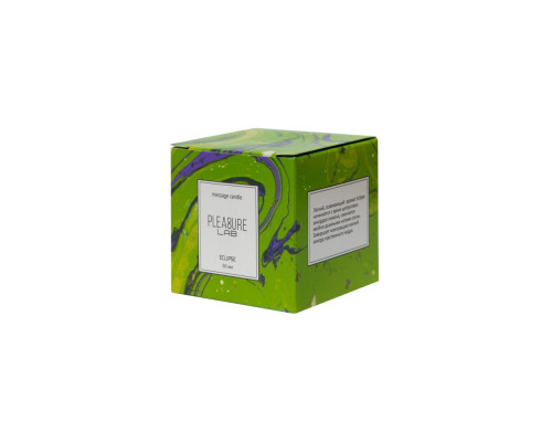 Массажная свеча Eclipse с ароматом сосны - 50 мл.