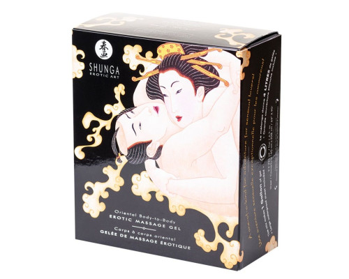 Гель с ароматом дыни и манго для массажа тело об тело