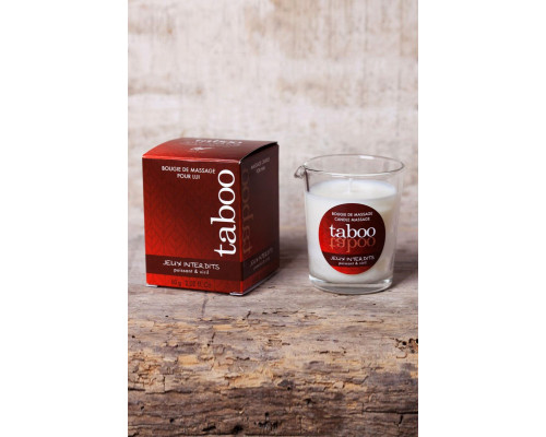 Массажное аромамасло с афродизиаками для мужчин RUF Taboo Jeux interdits - 60 гр.