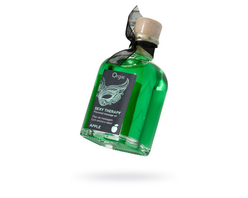 Массажное масло Orgie Lips Massage со вкусом яблока - 100 мл.