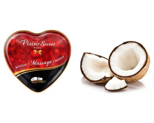 Массажная свеча с ароматом кокоса Bougie Massage Candle - 35 мл.