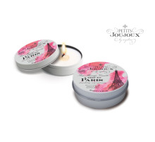 Массажная свеча Petits Joujoux Paris с ароматом ванили и сандала - 33 гр.