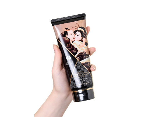 Массажный крем для тела с ароматом шоколада Intoxicating Chocolate - 200 мл.