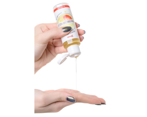 Масло для массажа «Романтический массаж» с ароматом клубники и шампанского - 50 мл.