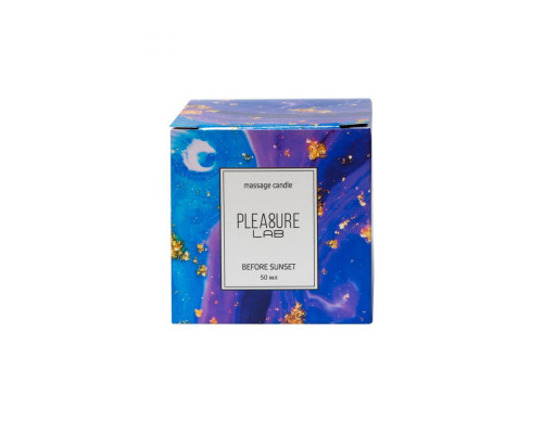 Массажная свеча Before Sunset с ароматом пачули - 50 мл.