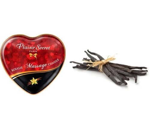 Массажная свеча с ароматом ванили Bougie Massage Candle - 35 мл.