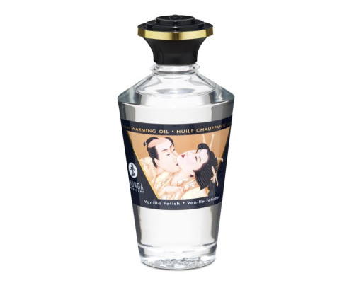 Массажное интимное масло с ароматом ванили - 100 мл.