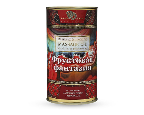 Натуральное массажное масло  Фруктовая фантазия  - 50 мл.