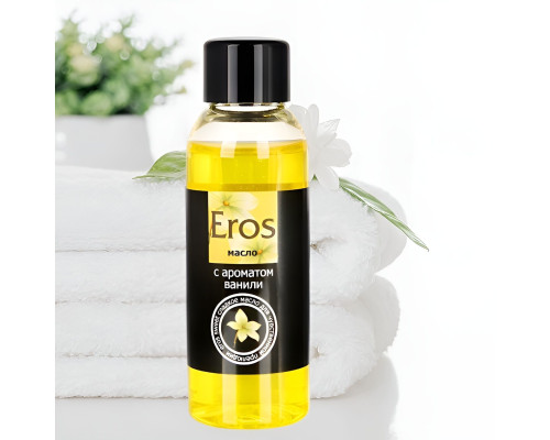 Массажное масло Eros sweet с ароматом ванили - 50 мл.