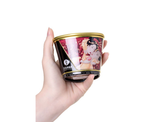 Массажная  свеча Sparkling Strawberry Wine с ароматом клубничного вина - 170 мл.