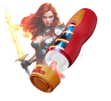 Интерактивный мастурбатор Solara с нагревом, вибрацией и поступательными движениями