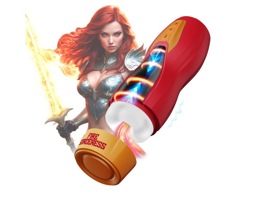 Интерактивный мастурбатор Solara с нагревом, вибрацией и поступательными движениями