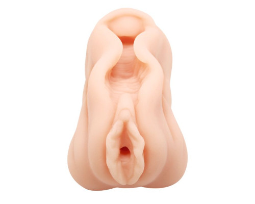 Телесный мастурбатор-вагина AVA с необычным дизайном