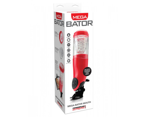 Автоматический мастурбатор-ротик с подсветкой Mega-Bator Mouth