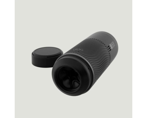 Черный мастурбатор с контролем всасывания Arcwave Pow Stroker