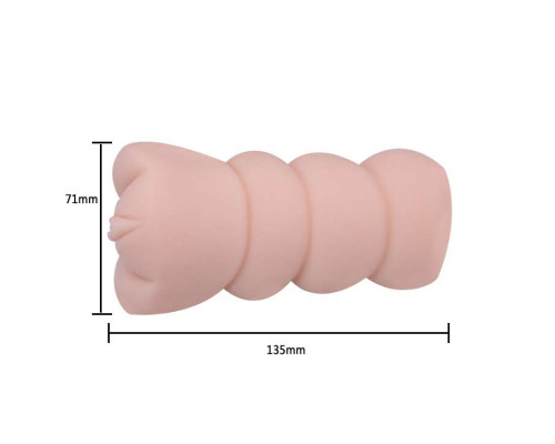 Мастурбатор с эффектом смазки