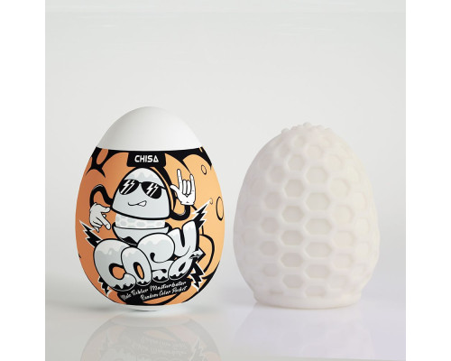 Белый мастурбатор-яйцо Male Tickler Masturbator