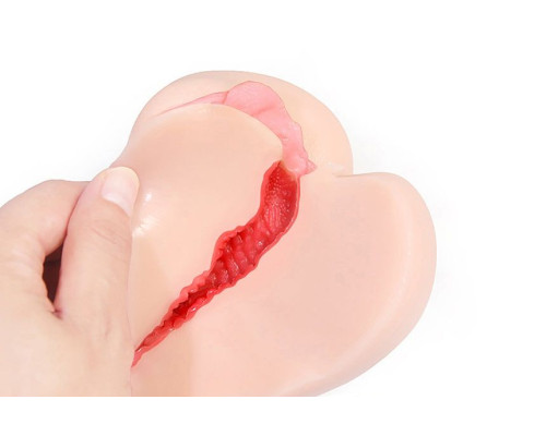 Мастурбатор-вагина с двойным слоем материала Jenny Onahole edition 005