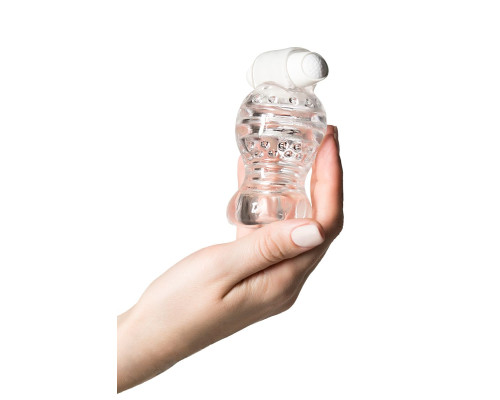 Прозрачный мастурбатор Lingam Shakti