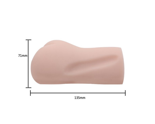 Мастурбатор-анус с эффектом смазки