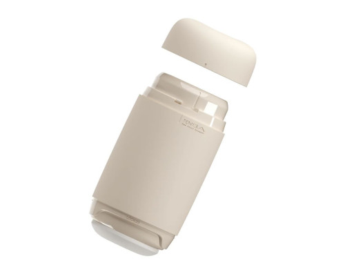 Бежевый мастурбатор Tenga Puffy