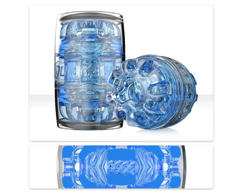 Мастурбатор Fleshlight Quickshot Turbo Blue Ice